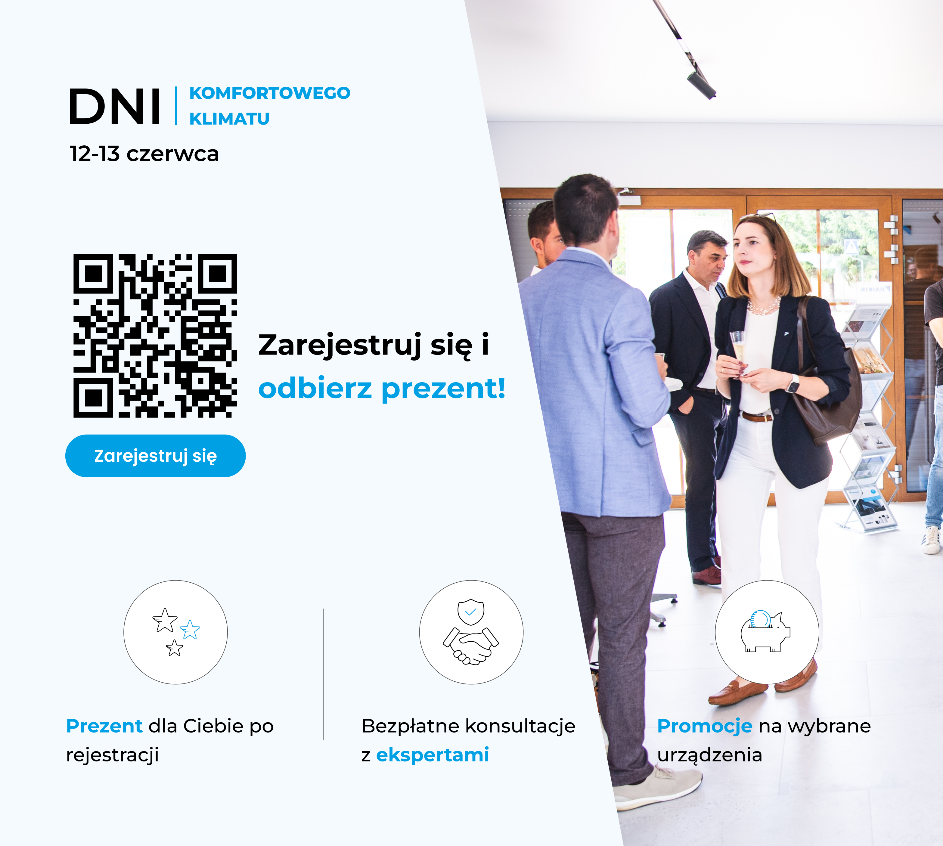Baner promocyjny Daikin - Urządzenia na raty